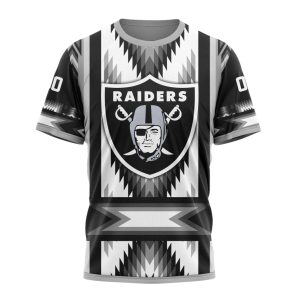 Personalized Las Vegas Raiders Logo And Native Concepts AOP T-Shirt