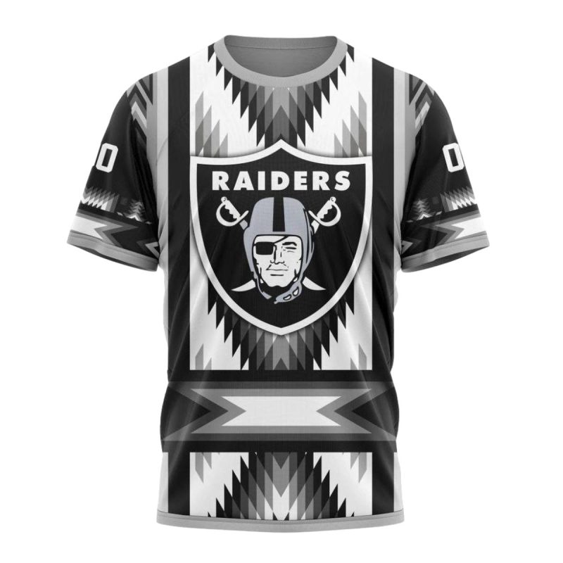 Personalized Las Vegas Raiders Logo And Native Concepts Aop T Shirt 1