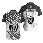 Personalized Las Vegas Raiders Map To Victory Hawaiian Shirt
