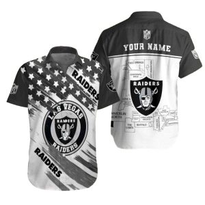 Personalized Las Vegas Raiders Map To Victory Hawaiian Shirt