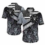 Personalized Las Vegas Raiders Multi Logo Hawaiian Shirt