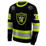 Personalized-Las-Vegas-Raiders-Safety-Motif-Black-Neon-Green-AOP-Sweatshirt-2