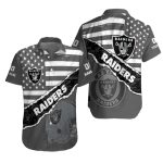 Personalized Las Vegas Raiders Star Spangled Hawaiian Shirt