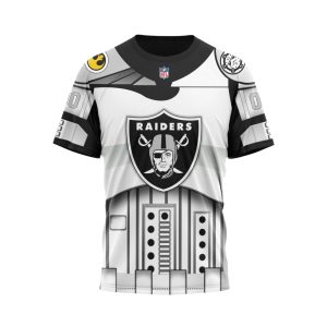 Personalized Las Vegas Raiders Star Wars May The 4Th Be With You AOP T-Shirt
