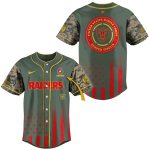 Personalized Las Vegas Raiders Us Marine Corps Baseball Jersey