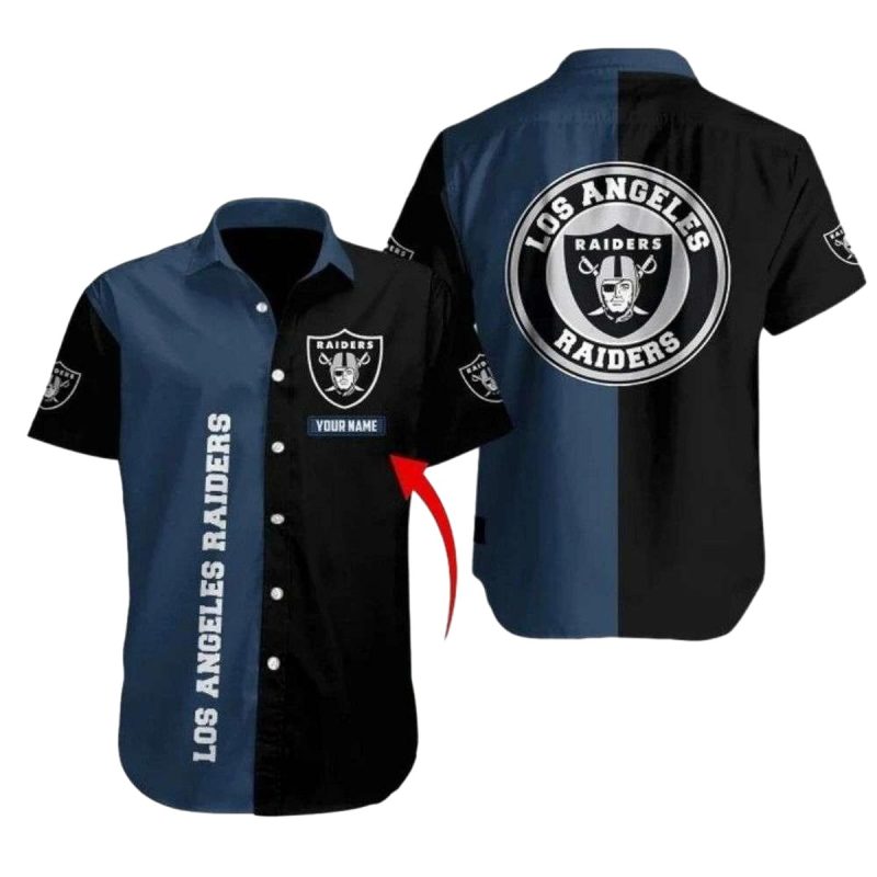 Personalized Los Angeles Raiders Legacy Hawaiian Shirt 1