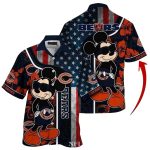 Personalized Mickeys Tropical Touchdown Chicago Bears Hawaiian Shirt