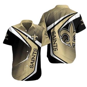 Personalized Midnight Mystique NFL Saints Hawaiian Spirit Shirt