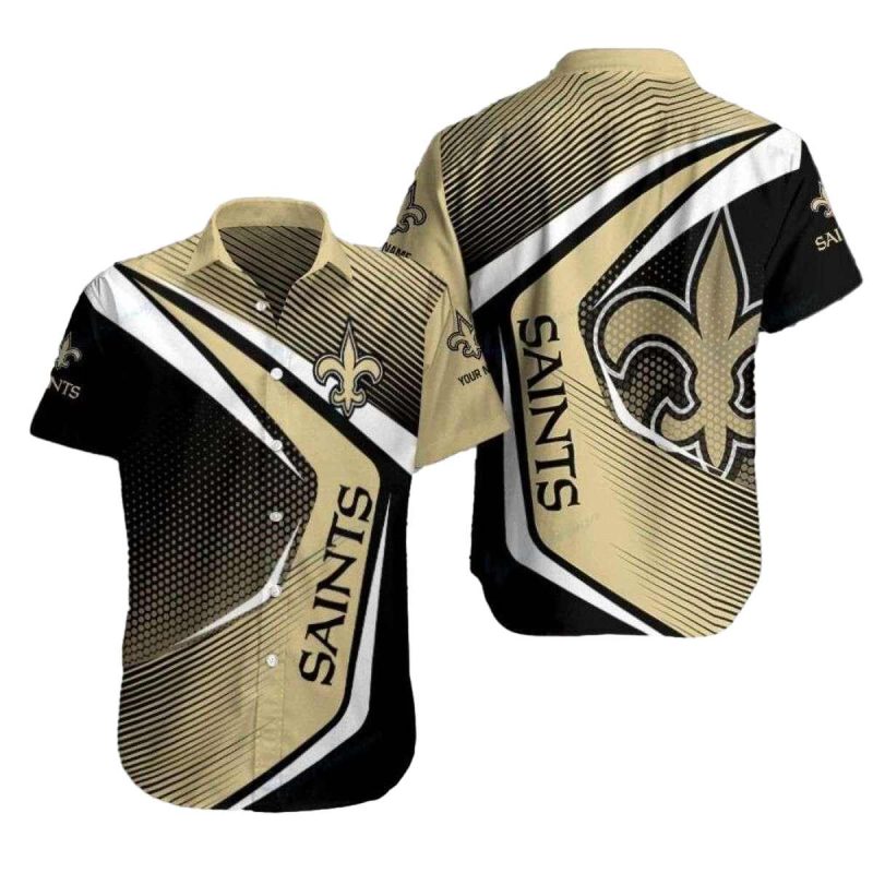 Personalized Midnight Mystique Nfl Saints Hawaiian Spirit Shirt 1