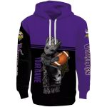 Personalized-Minnesota-Vikings-Baby-Groot-Hug-Logo-Purple-Black-AOP-Hoodie-2