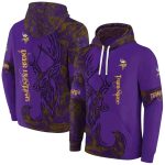 Personalized-Minnesota-Vikings-Deer-Silhouette-Purple-AOP-Hoodie-1