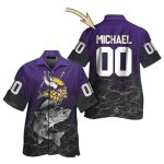 Personalized Minnesota Vikings Fishing With Skol Hawaiian Shirt