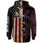 Personalized-Minnesota-Vikings-Logo-And-American-Pride-AOP-Hoodie-2