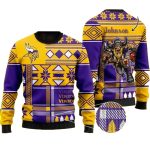 Personalized Minnesota Vikings Logo And Warrior Ugly Sweater
