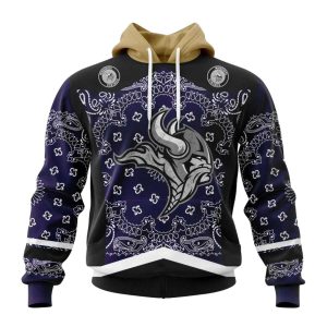 Personalized Minnesota Vikings Logo Classic Style AOP Hoodie