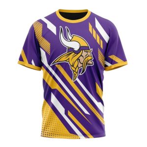 Personalized Minnesota Vikings MotoCross Concept AOP T Shirt