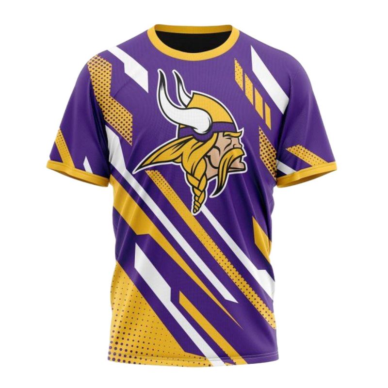 Personalized Minnesota Vikings Motocross Concept Aop T Shirt 1