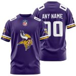 Personalized Minnesota Vikings NFL Team Sport AOP T Shirt