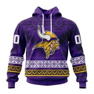 Personalized Minnesota Vikings Native Concepts AOP Hoodie