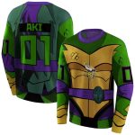 Personalized-Minnesota-Vikings-Superhero-Armor-Purple-Green-AOP-Sweatshirt-1