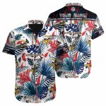Personalized Minnesota Vikings Vibrant Floral Hawaiian Shirt