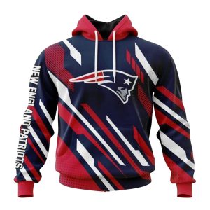 Personalized New England Patriots Motocross Concept AOP Hoodie