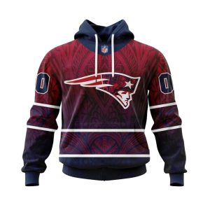 Personalized New England Patriots Native With Samoa Culture AOP Hoodie