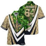 Personalized New Orleans Saints And St Patrick's Day Hawaiian Shirt