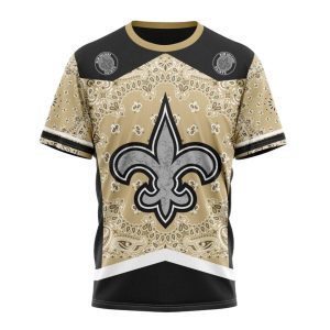 Personalized New Orleans Saints Classic Style AOP T Shirt