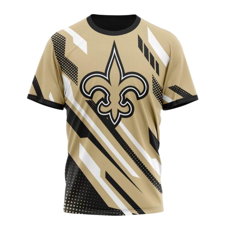 Personalized New Orleans Saints Motocross Concept Aop T Shirt 1
