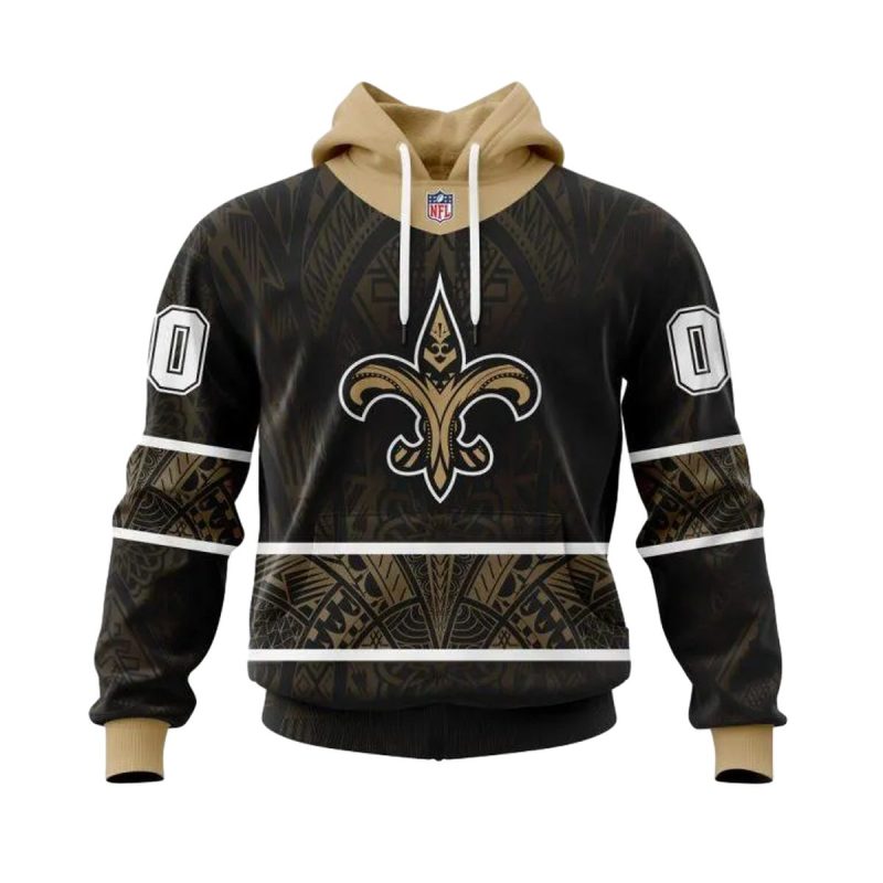 Personalized New Orleans Saints Native With Samoa Culture Aop Hoodie 1