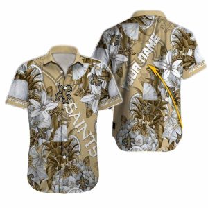 Personalized New Orleans Saints Special Tropical Fruit Hawaiian Shirt