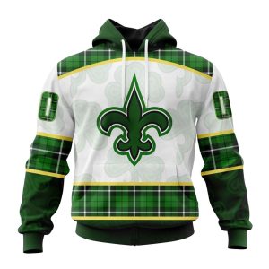 Personalized New Orleans Saints St. Patrick Day AOP Hoodie