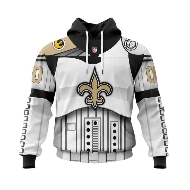 Personalized New Orleans Saints Star Wars Cosplay Aop Hoodie 1