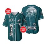Personalized Philadelphia Eagles Honor Halloween Baseball Jersey