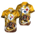Personalized Pittsburgh Steelers Coconut Bowl Warrior Hawaiian Shirt