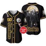 Personalized Pittsburgh Steelers Jason Voorhees Baseball Jersey