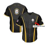 Personalized Pittsburgh Steelers Logo In My Heart Baseball Jersey