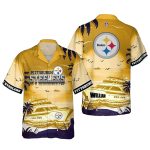 Personalized Pittsburgh Steelers Yacht Cruising Special Hawaiian Shirt
