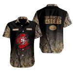 Personalized San Francisco 49ers Camo Hunt Hawaiian Shirt