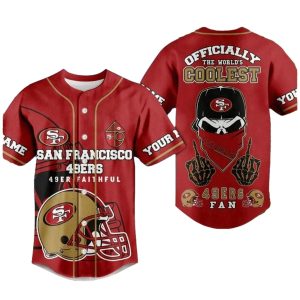 Personalized San Francisco 49ers Faithful The World's Coolest Baseball Jersey