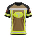 Personalized San Francisco 49ers Firefighter Cosplay AOP T-Shirt