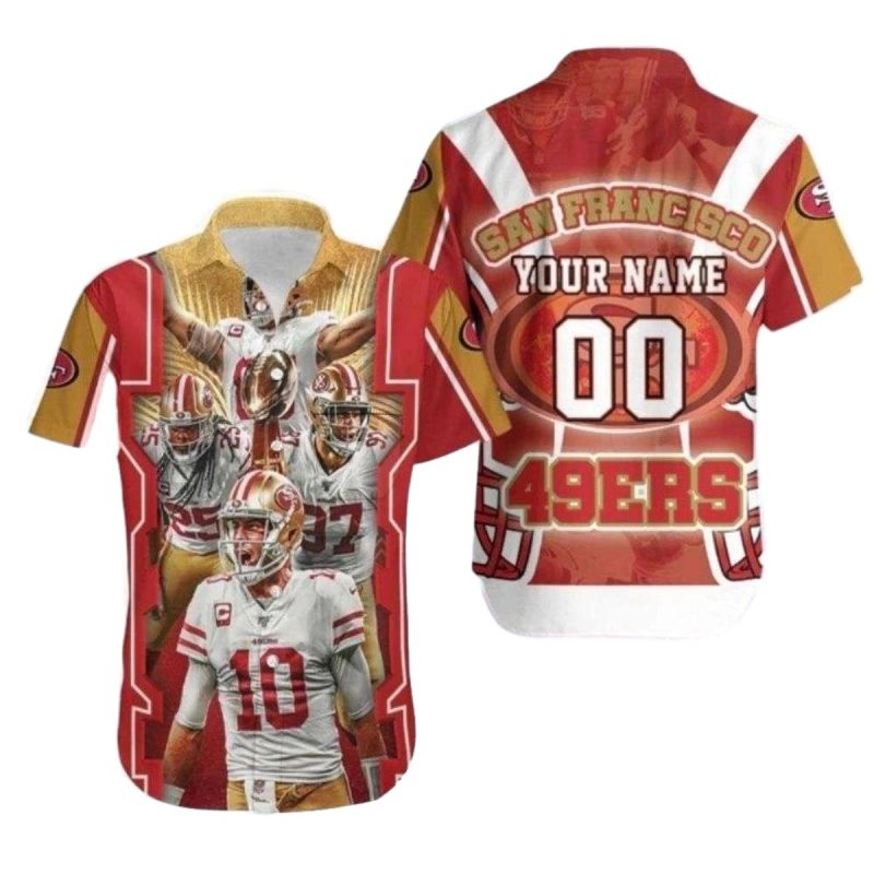 Personalized San Francisco 49Ers Legends Hawaiian Shirt 1