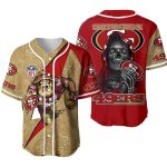 Personalized San Francisco 49ers Mascot And The Death Baseball Jersey