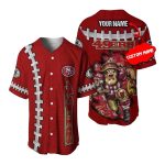 Personalized San Francisco 49ers Mascot Vintage Baseball Jersey