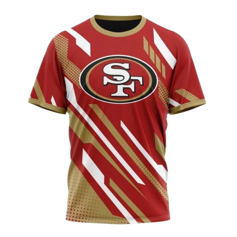 Personalized San Francisco 49Ers Motocross Concept Aop T Shirt 1