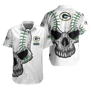 Personalized Skeletal Surgeon Green Bay Packers Hawaiian Shirt