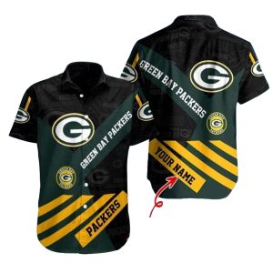 Personalized Stadium Lights Green Bay PackersHawaiian Shirt