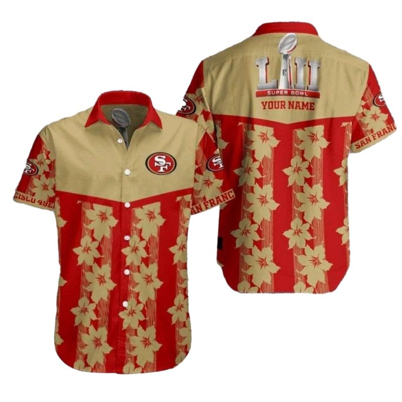 Personalized Super Bowl Liv Commemorative San Francisco 49Ers Hawaiian Shirt 1