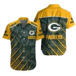 Personalized Tropical Foliage Green Bay Packers Hawaiian Shirt